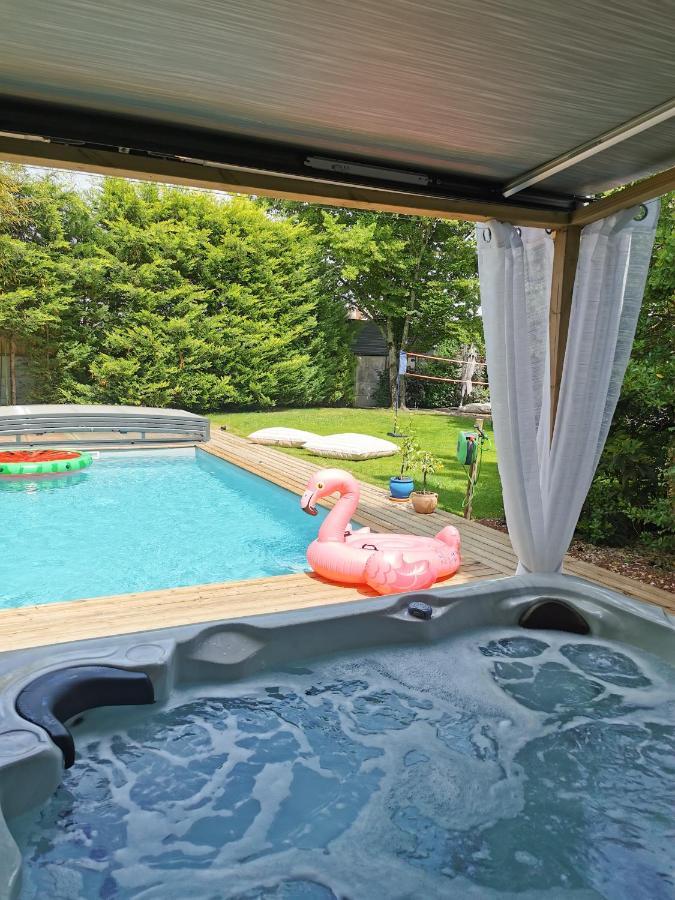 Villa Moya, Dependance Privee Piscine & Spa Châteauneuf-sur-Loire Екстериор снимка