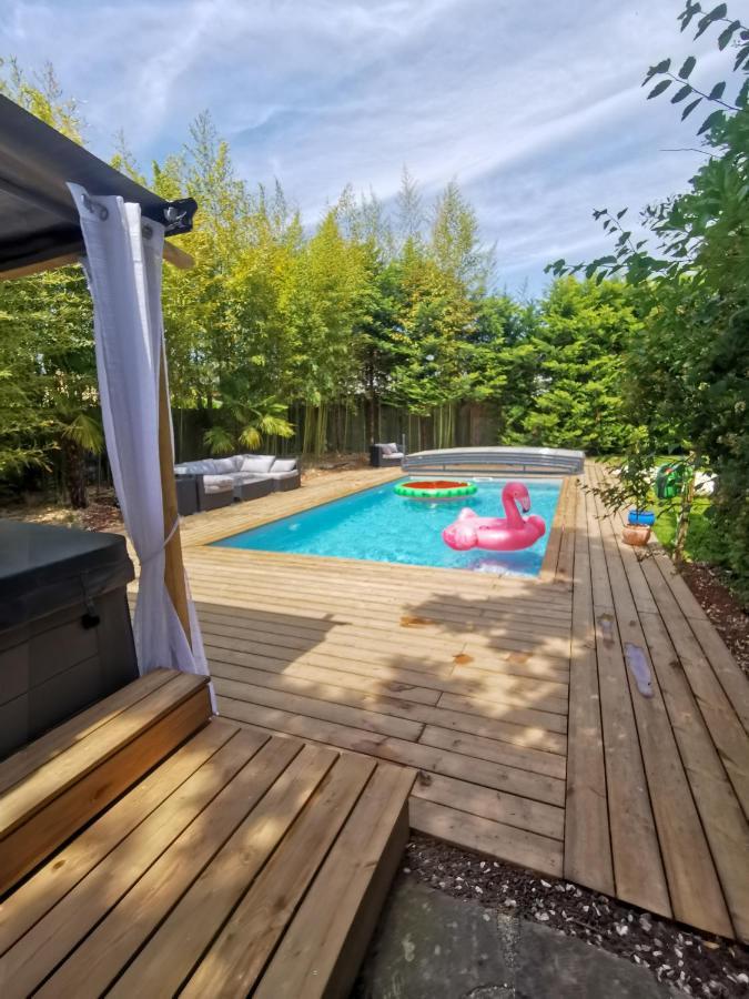Villa Moya, Dependance Privee Piscine & Spa Châteauneuf-sur-Loire Екстериор снимка