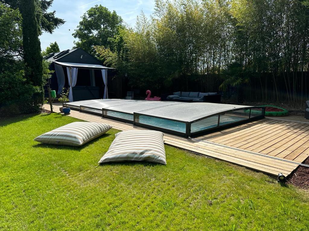 Villa Moya, Dependance Privee Piscine & Spa Châteauneuf-sur-Loire Екстериор снимка